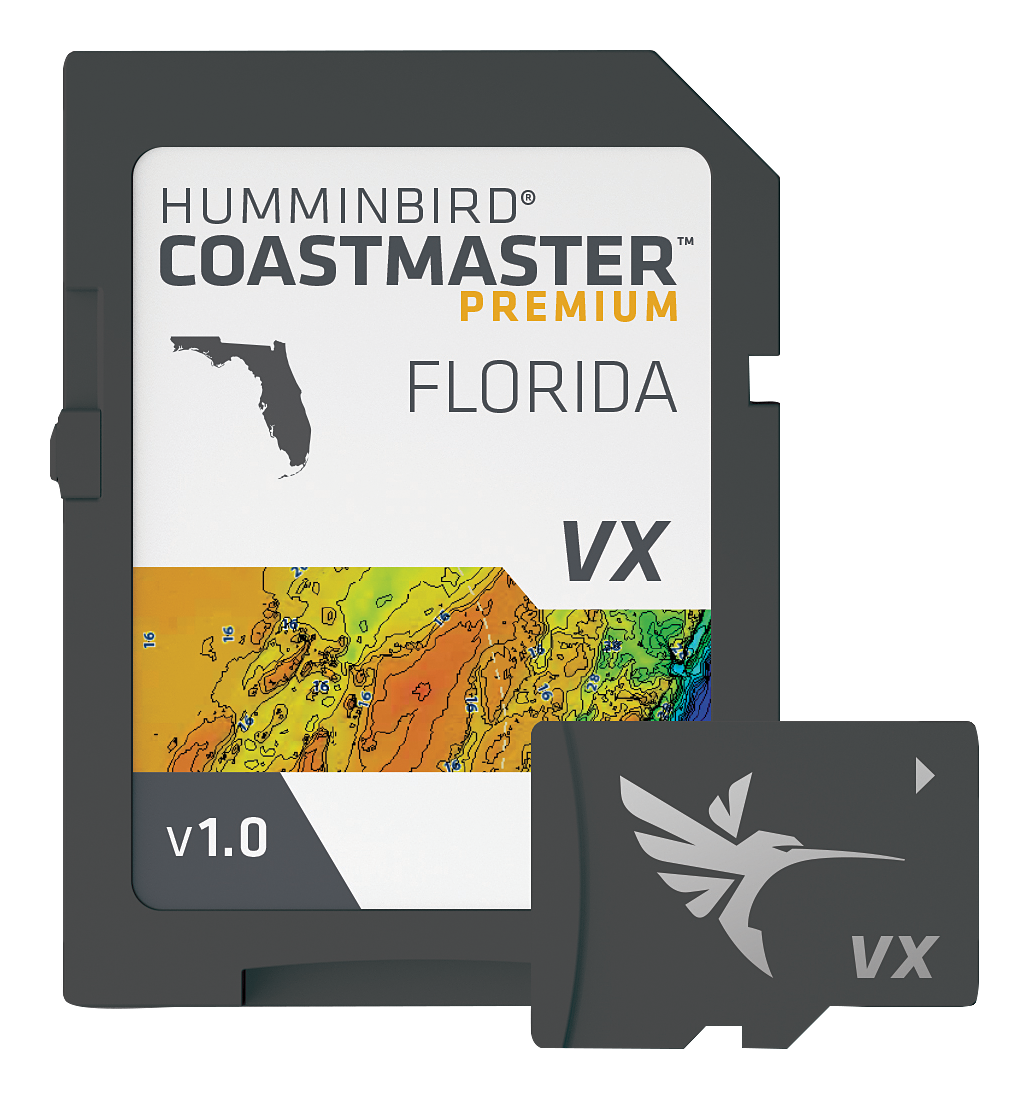 Hummminbird CoastMaster Florida Premium Digital Map Card | Bass Pro Shops